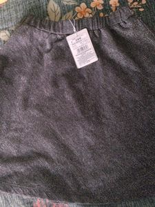 Black Shimmer Skirt For 3-5 Year Girl