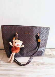 🆕korean Tote Bag with Bear Charm