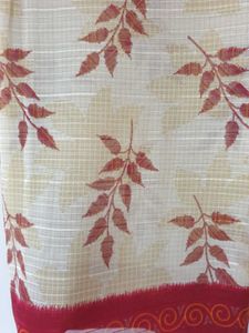 Set of 2 Leaf Pattern Sarees