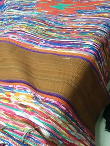 Vibrant Boho Rag Rug