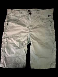 Men's Light Green Casual Shorts