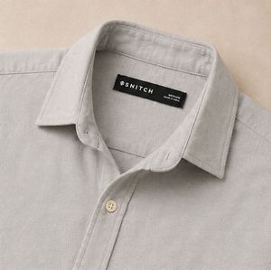 Men's Light Blue Button-Down Shirt