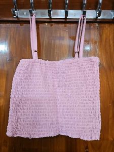 Cute Pink Crop Top