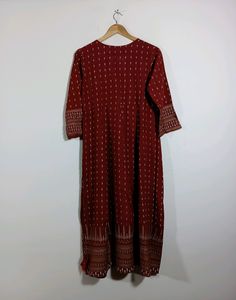 Red Printed Kurti (Women)