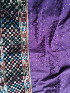 Heavy Gotta Patti Work Saree