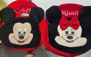 Mickey & Minnie Mouse Backpack Set