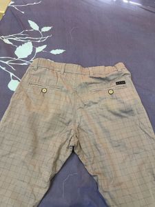 Checkered Casual Pants