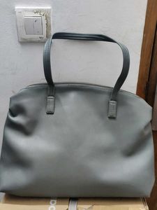 Stylish Grey Tote Bag
