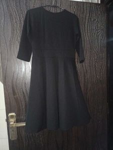 Classic Black A-Line Dress