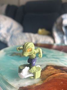 Green Lizard Spiderman toy