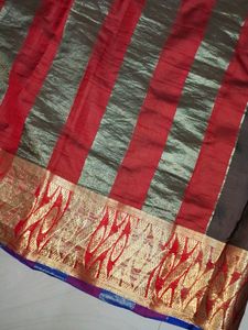 Very Beautiful Border ❤️🤎 Saree