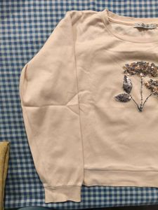 Cute Embellished T-Shirt