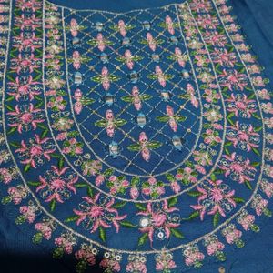 Anarkali Printed Rayon Set