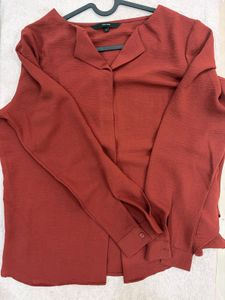 Vero Moda Rust Colored Top