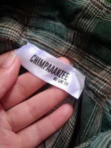 Cropped Plaid Shirt