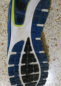 Lotto Blue &amp; Neon Green Running Shoes