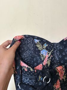 Black Floral Dress