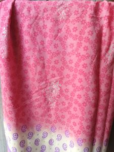 Baby Pink Saree