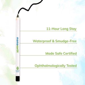 Mamaearth Charcoal Black Long Stay Kohl