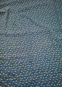 Elegant Blue Saree with Unique Pattern