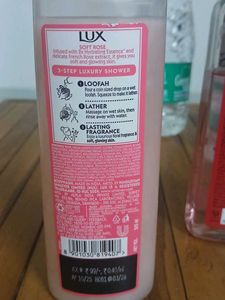 Lux soft rose body wash