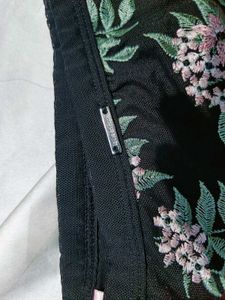 🇳🇿💫🎀Embroidered Black Lace Briefs