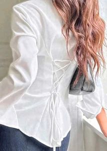 Corset Back Shirt for Women
