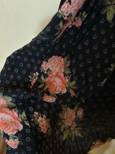 Black Floral Dress
