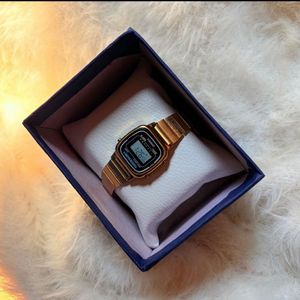 Casio dupe Vintage Gold Digital Watch