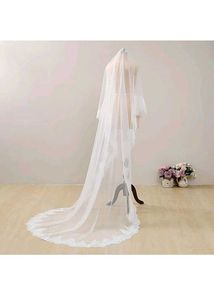 Elegant Bridal two tier Veil