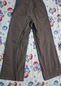 Brown Wide Leg Jeans