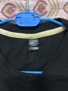 The Modern Soul Black V-Neck Top