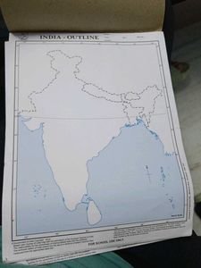 India OUTLINE, POLITICAL, WORLD MAPS 10 EACH