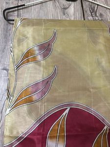 Beautiful Saree with Leaf Print