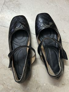 Branded Black Leather Bellies