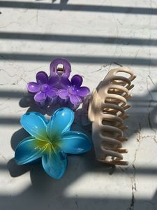 Cute Flower Claw Clips Set