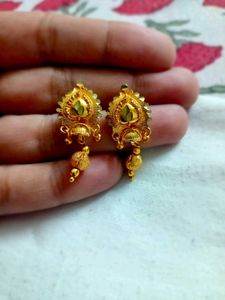 Elegant Golden Earrings COMBO 💥