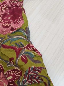 Beautiful Floral Print Cotton  maternity Kurta