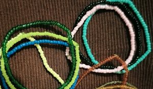 Colorful Beaded Bracelets Set of 10 shades