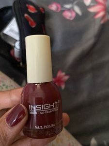Insight Nail Polish - Burgundy