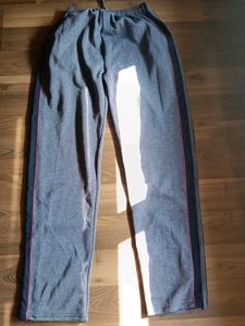 Gray Track Pants