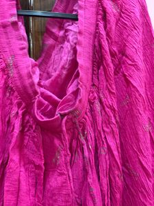 Pink Long Skirt