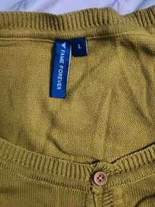 Mustard Cardigan