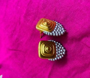 Unique Instagram Inspired Gold & Silver Earrings