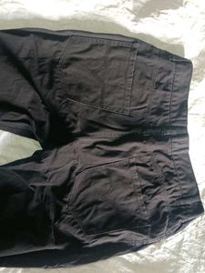 Comfortable Dark Wash Trousers