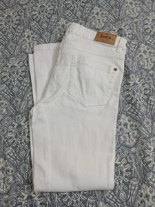 Classic White Denim Jeans