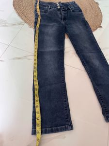 Women's Dark Wash Flared Jeans