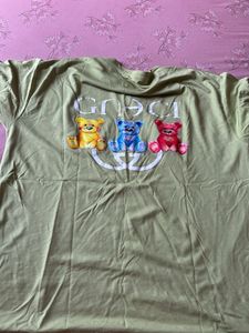 Cute Teddy Bear Graphic T-Shirt