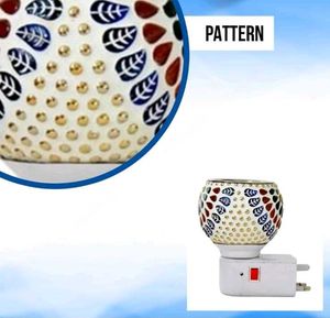 Mosaic Aroma Diffuser Cum Night Lamp