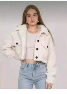 Crop Fur Jacket